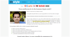 Desktop Screenshot of lifestyle-conseil.com
