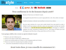 Tablet Screenshot of lifestyle-conseil.com